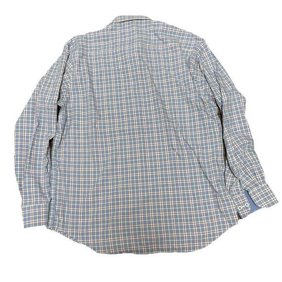 Lot, Bundle of 2 Long-Sleeve Button-Up Dress Shirts, Untuckit, Bugatchi, Size XL - Picture 10 of 16